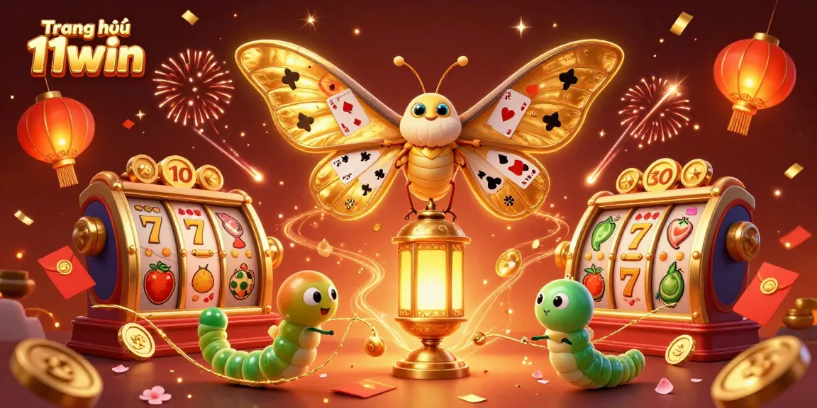 Experience vibrant gaming action at Trang chủ 11win, featuring winning slots and festive celebrations.
