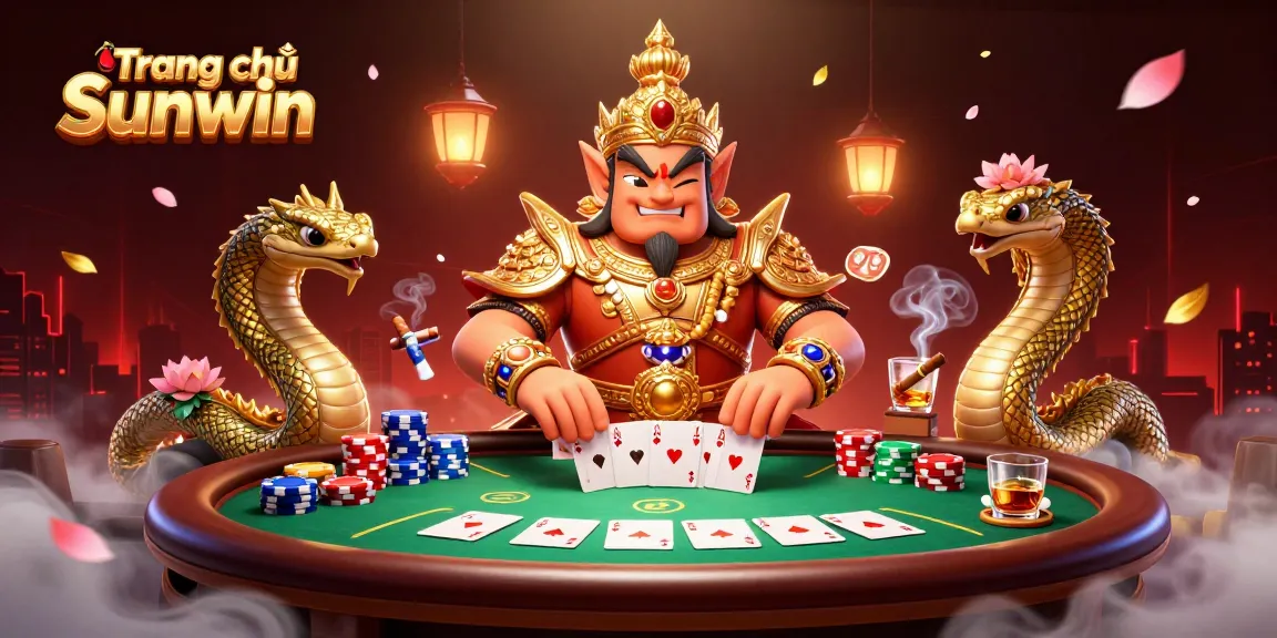 Engage with thrilling gameplay at Trang chủ Sunwin featuring vibrant poker elements and dynamic 3D guardians.